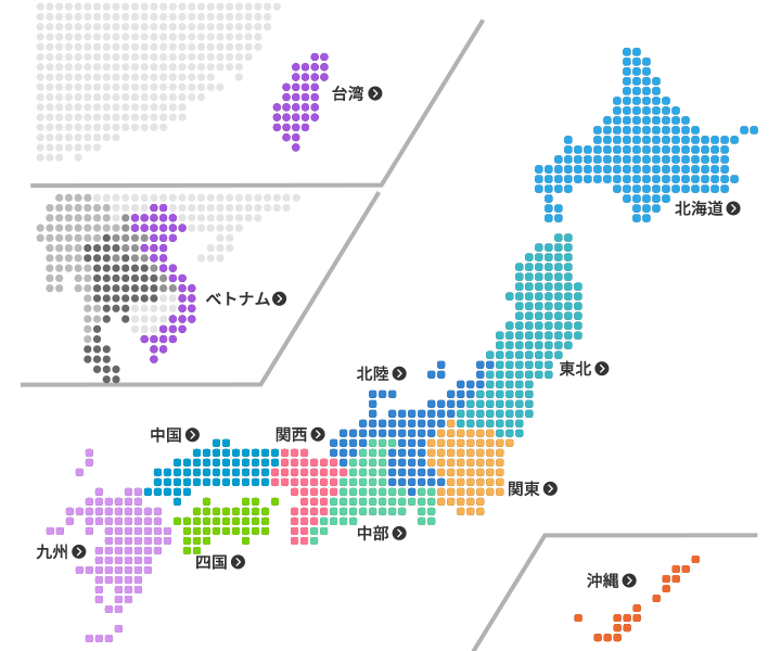 店舗展開マップ